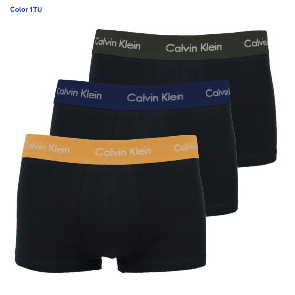 Bóxer hombre blister 3 unidades algodón-elastano Calvin Klein 2664 - Imagen 2