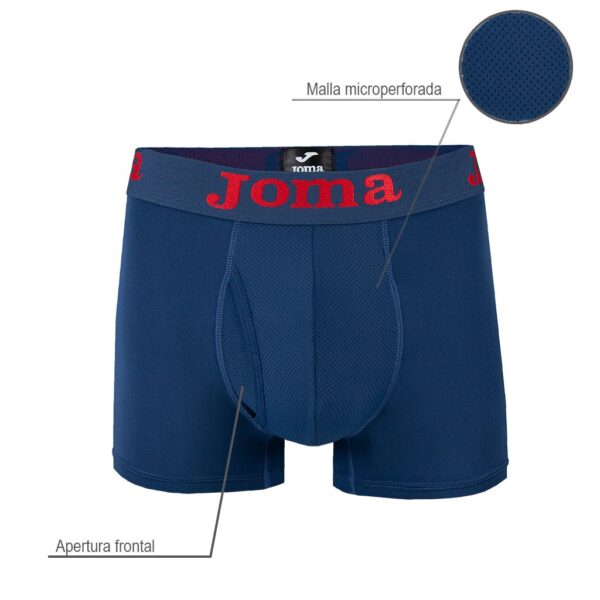 Bóxer deportivo hombre microfibra transpirable Joma - Imagen 2
