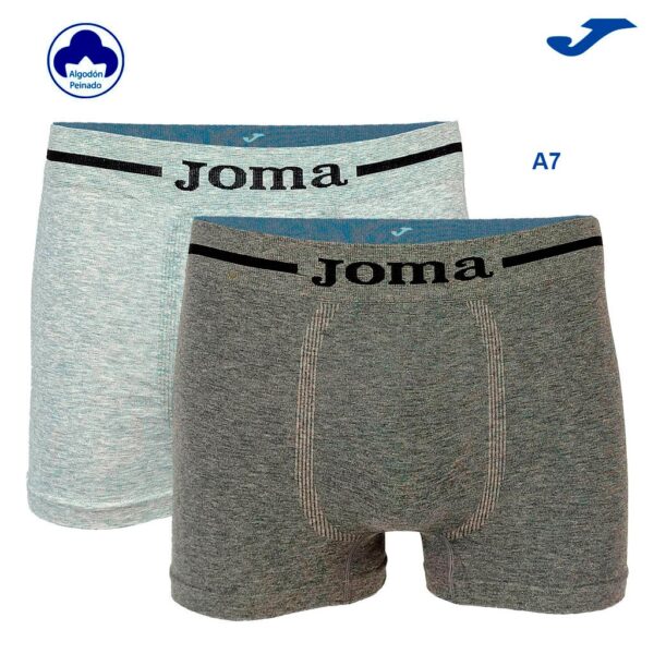 Boxer sin costuras algodón pack x2 blister Joma - Imagen 2